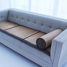 sina&somo 天然竹蓆3層坐墊, 淺褐色