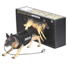 軍事公仔軍犬 黑色, 1個