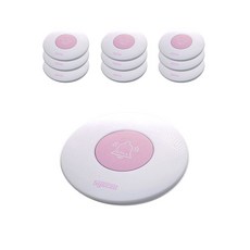 씨스콜 신형 슬림 방수 식당벨 핑크 10p, ST-300