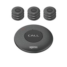 Syscall 新型纖薄防水服務鈴 Jet Black 10入, 10個