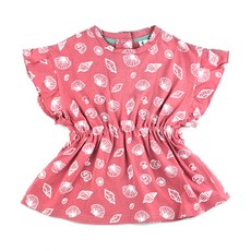 Natura Organic 女童印花連身裙