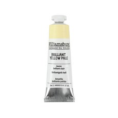 Williamsburg 威廉斯堡油畫顏料 S2 6000212 BrilliantYellowPale, 37ml, 1色