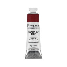 Williamsburg 유화물감 S7 6000647 CadmiumRedDeep, 37ml, 1색