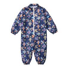 에이플럼 아동용 전신 방수미술복, SD011