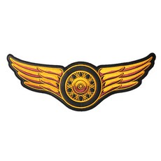 騎士族刺繡標誌 L號 285*95mm, 混色, 1個