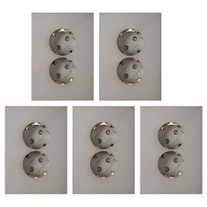JEIL DINO 古銅色插座 2孔組, 5個