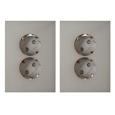 CHEIL ELECTRIC 古銅色雙孔插座板, 2件