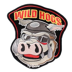 騎士族刺繡標誌 L號 258*268mm, 混色, 1個