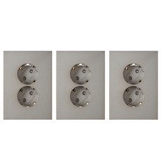 CHEIL ELECTRIC 古銅色雙孔插座板, 3個