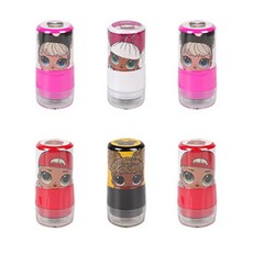 LOL 迷你卡通圖案印章 6入, 隨機發貨, 混色