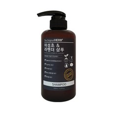 柔順髮根洗髮精 魚腥草薰衣草款, 500ml, 1入