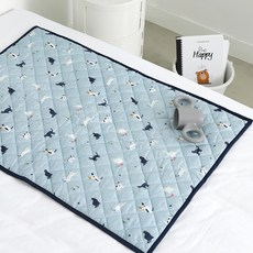 보웰 풍기인견 스칸디 방수요 아기 방수패드 쿨매트, 캣가든, 1개