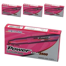 JAVAPEN Powerline 螢光筆 原創, 粉紅色, 48入