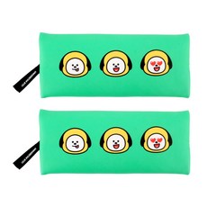 라인프렌즈 BT21 플랫필통, 치미, 2개입