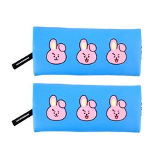 라인프렌즈 BT21 플랫필통, 쿠키, 2개입