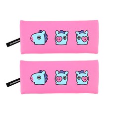 라인프렌즈 BT21 플랫필통, 망, 2개입