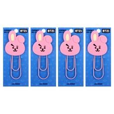 라인프렌즈 BT21 빅클립 쿠키, 1개입, 4개