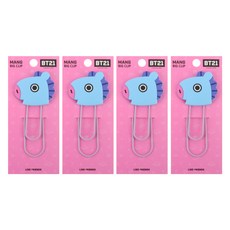 라인프렌즈 BT21 빅클립 망, 1개입, 4개
