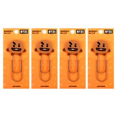 라인프렌즈 BT21 빅클립 슈키, 1개입, 4개