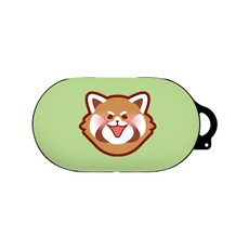 BANIMONG Galaxy Buds 保護殼 Animal Friends, 單一商品, 小熊貓, 1個