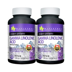 MAPLETREE γ次亞麻油酸補充膠囊, 180顆, 2罐