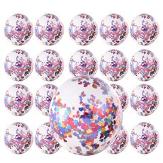 윰스 샤인스팽글 파티풍선, 하트레인보우, 20개