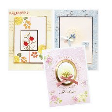 From&To T210-123 感恩節賀卡3p+信封3p+鑲嵌3p, 混色, 1套