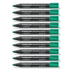 STAEDTLER 350 行星魔術記號筆 2.0mm, 綠色, 10片