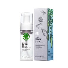 투쿨포스쿨 캐비어 라임 하이드라 버블 토너, 150ml, 1개