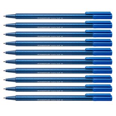 STAEDTLER 施德樓 437 Triplus原子筆 M, 藍, 1套