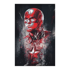 I LOVE PAINTING DIY繪畫組 美國隊長款 40*50cm, 混色