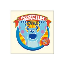 I LOVE PAINTING DIY繪畫組 毛怪款 25*25cm, 混色