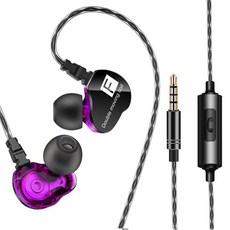 잇츠온 FONGE 인이어 이어폰, F4, 퍼플