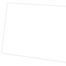 大元木板 彩板 C-23 白色 290 x 440 mm, 30件, 5mm