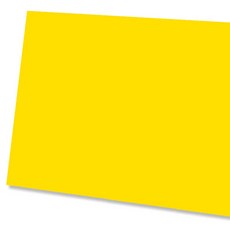 大元木質白板 彩色白板 C-17 黃色 290*440mm, 30件, 5mm