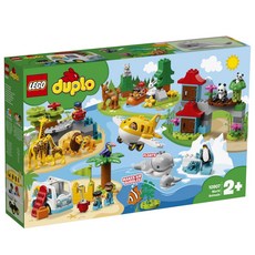 LEGO 樂高 得寶系列世界動物探險2 10907, 混色