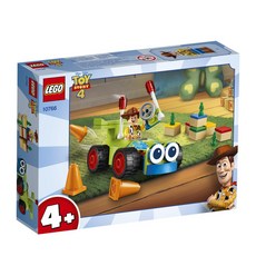 LEGO 樂高 玩具總動員4系列胡迪與RC遙控車 10766, 混色