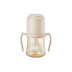 마더케이 369 PPSU 빨대컵, 크림, 1개, 200ml