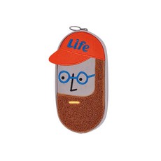 Table talk 帆布筆袋, 鬍子男, 1個