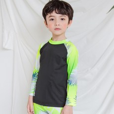 유라비 아동용 벨라즈 래시가드 상의