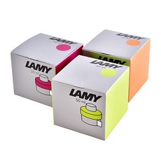 LAMY 特製鋼筆瓶裝墨水套組3, Charged Green+Vibrant Pink+Bronze, 1組