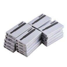 LAMY 墨水鋼筆墨水管 5入, 黑色, 20件