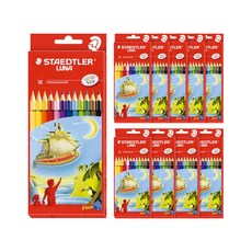 STAEDTLER 施德樓 Luna 色鉛筆, 12色, 10套
