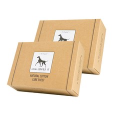 LILA LOVES IT 寵物清潔棉片 100入, 1個