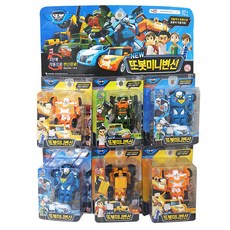 TOBOT 迷你變身機器人 6 入套組, 混色