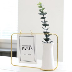 Happy Village Andry 便條花瓶 + 尤加利枝, 混合顏色