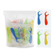 MS DENTAL 嬰幼兒用牙線 獨立包裝, 100入, 1個