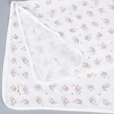 Organic Boom 小豬印花夏季舒適包巾