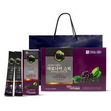 삼성제약헬스케어 아로니아 진액 스틱 12g x 30p + 쇼핑백, 360g, 1세트