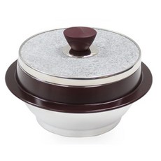 Kitchen-Art IH自然石炊煮鍋, 5號（19cm）, 混色